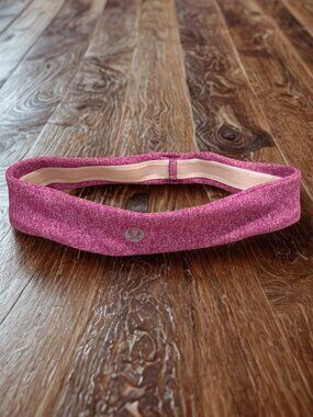 Lululemon Purple Heather Luxtreme Anti-Slip Sport Headband - OS